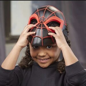Spider-Man Marvel Across The Spider-Verse Miles Morales Mask for Kids Costume